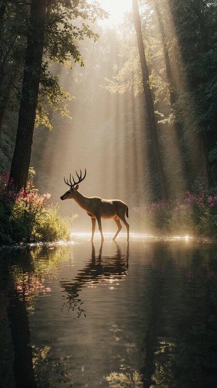 Morning in the forest - Vsevolod Boicenka