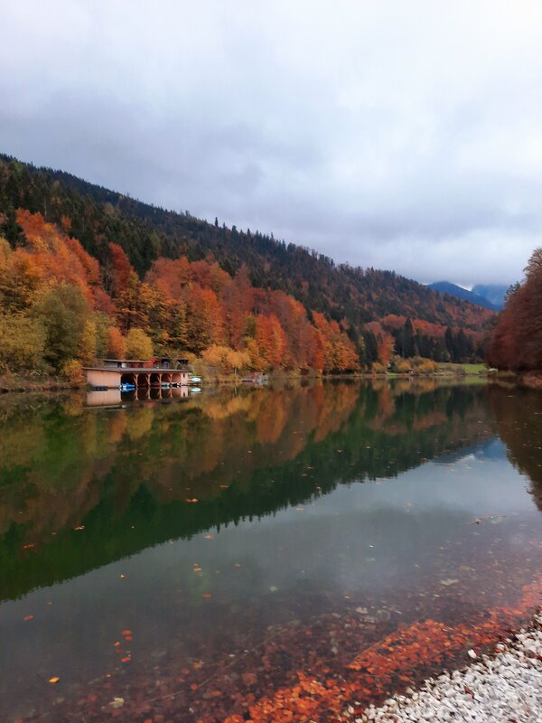 Гармиш, Озеро Pflegersee - Галина 