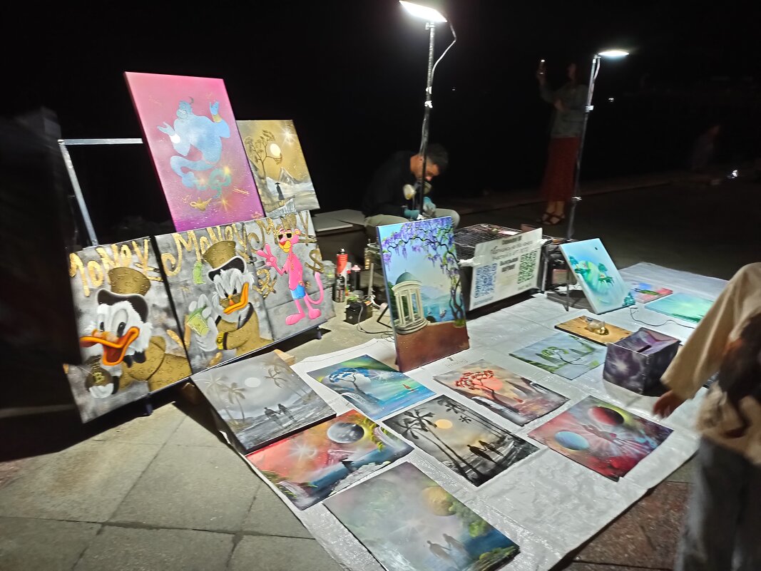 Ялтинский вернисаж - Галина 