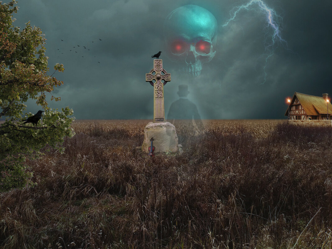 Лесной призрак - Свечение Язычество