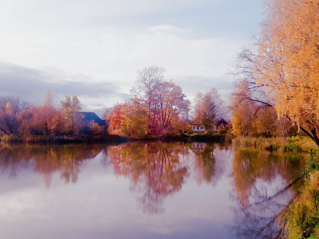 Осеннь на пруду - Сергей Кочнев