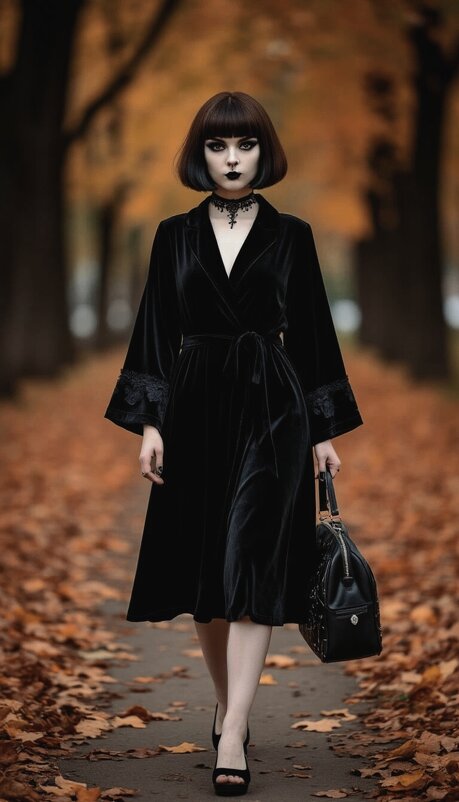 Девушка готическая Лолита. - Pavlov Filipp 