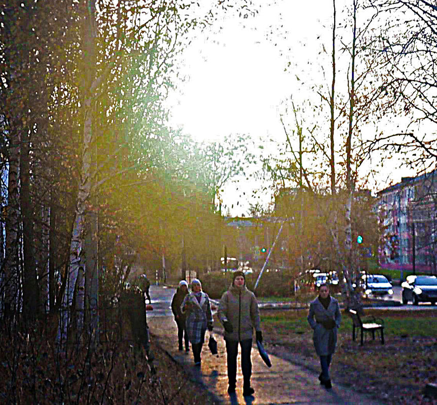 Утро октября  в городе! - Владимир 