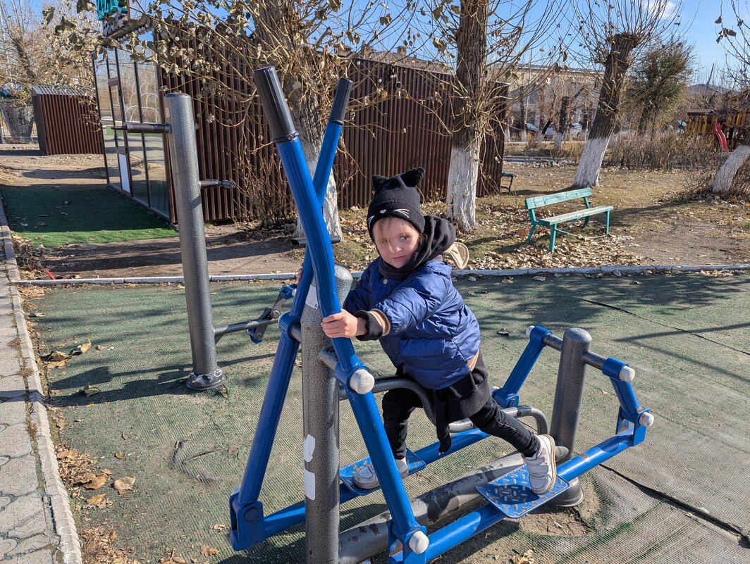 Тренировка Марьянки - Андрей Хлопонин