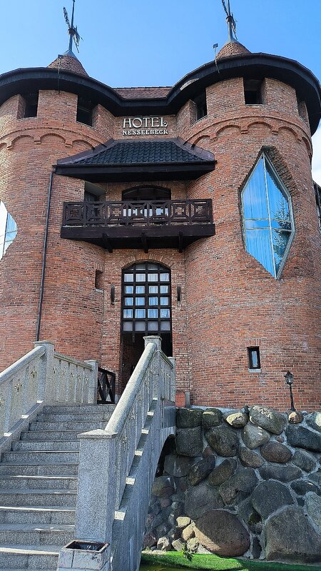Замок - отель Нессельбек. - Ольга 
