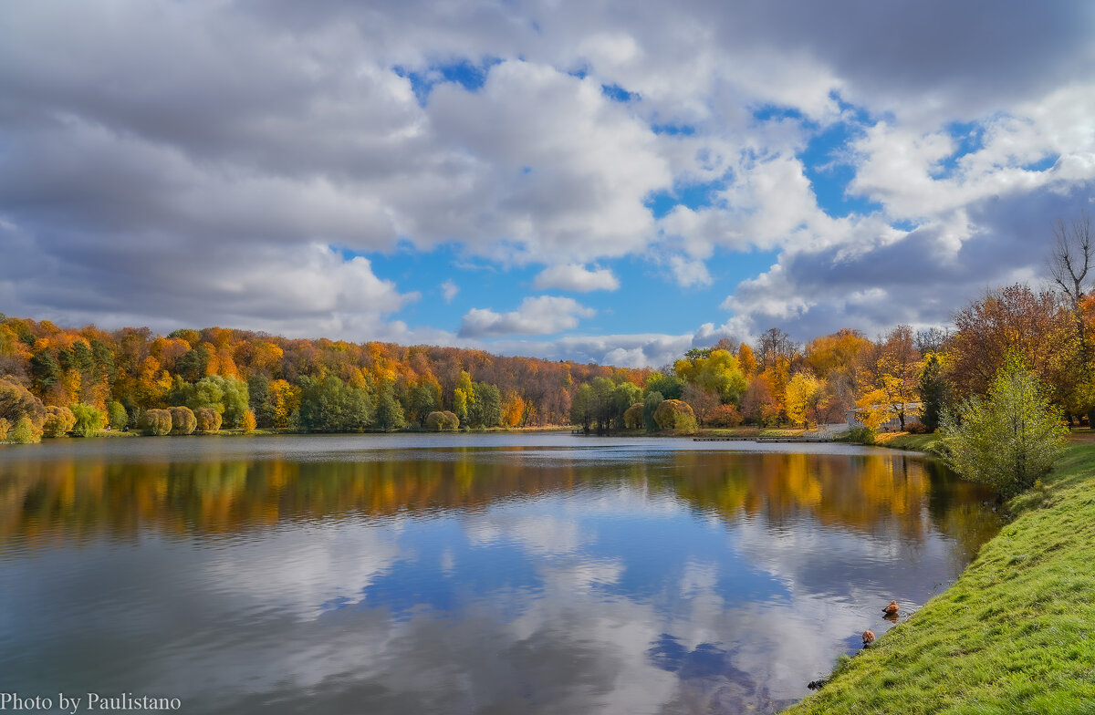 Осенний пруд... - Владимир Жданов