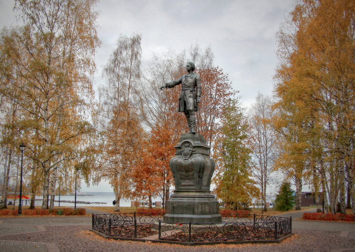 Памятник Петру I в Петрозаводске - Andrey Lomakin