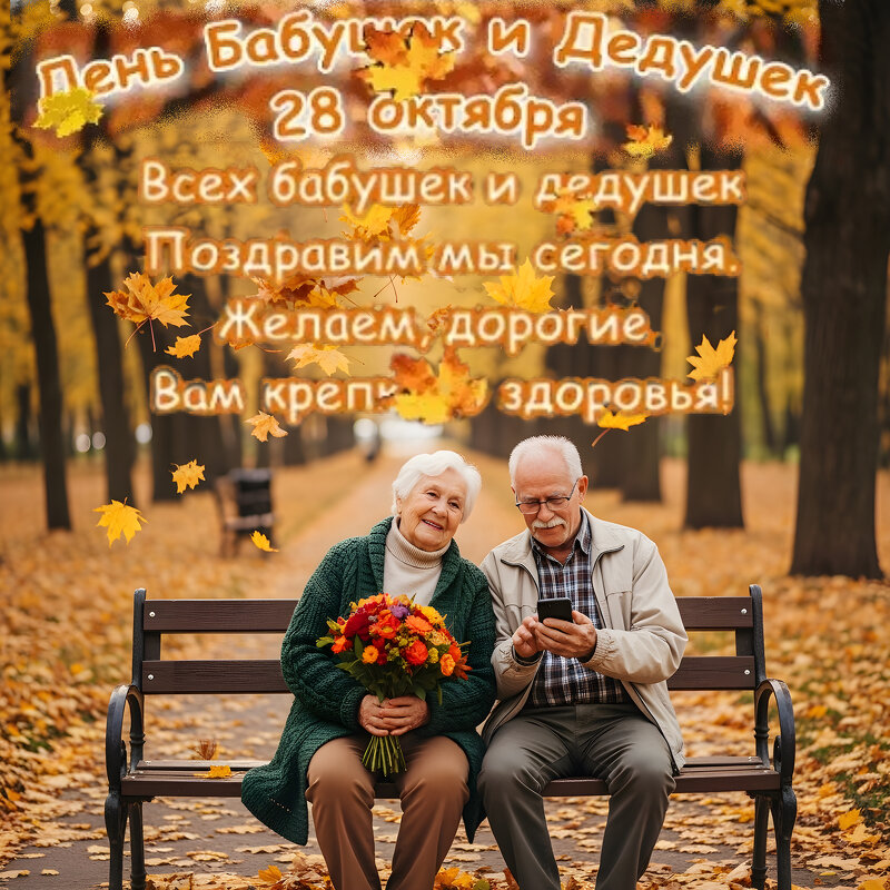 С праздником дедушек и бабушек! - Валерий Иванович