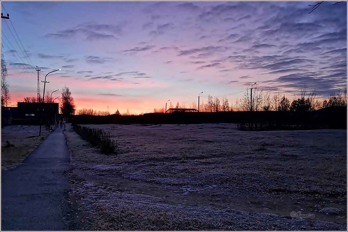 Октябрьское утро... - Aquarius - Сергей Октябрьское утро... - Aquarius - Сергей