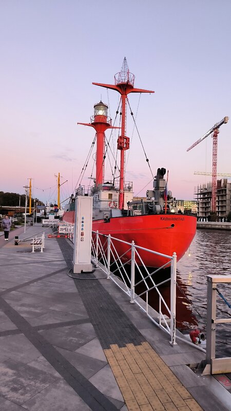Единственный в мире плавучий маяк. - Ольга 