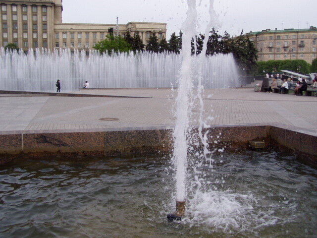 Фонтан на Московском пр....СПБ.. - vadim 