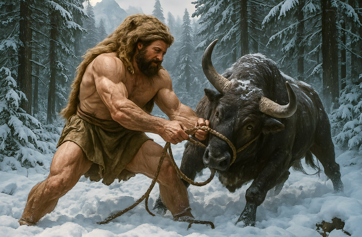 Геракл и эриманфский бык - Aleksey Afonin