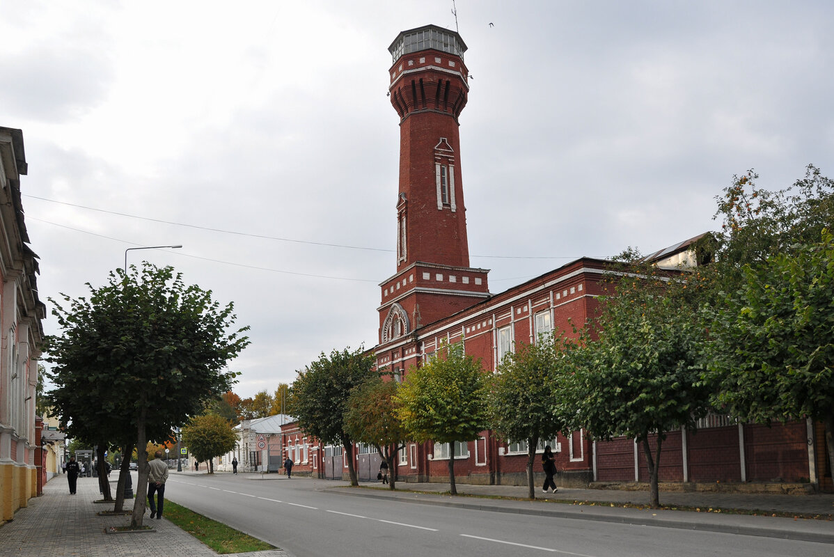 Здание пожарной части в Ельце - Татьяна Машошина