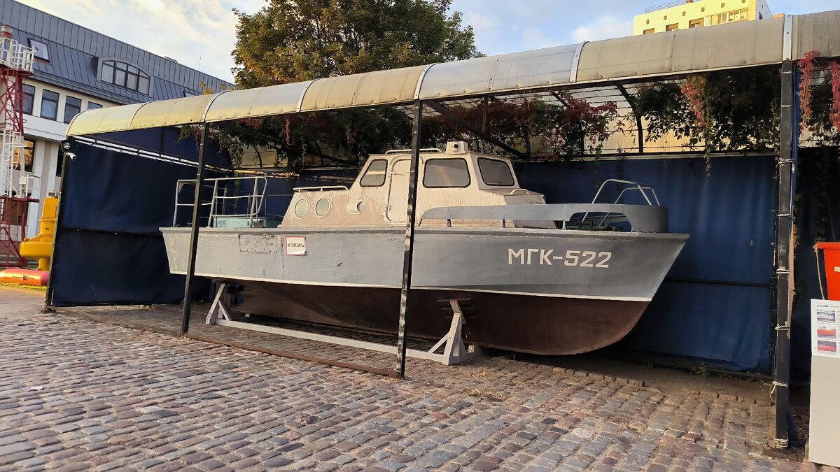 Малый гидрографический катер. - Ольга 