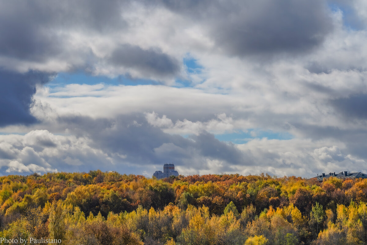 Небо октября... - Владимир Жданов