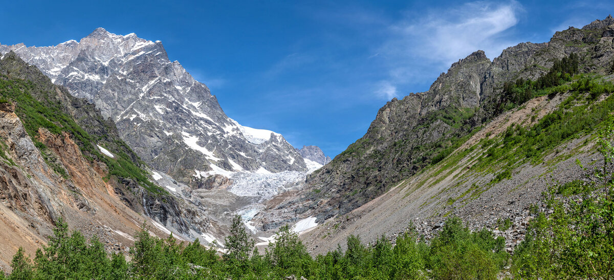 Ледник  Чалаади. Сванетия, Грузия. - Дина Евсеева