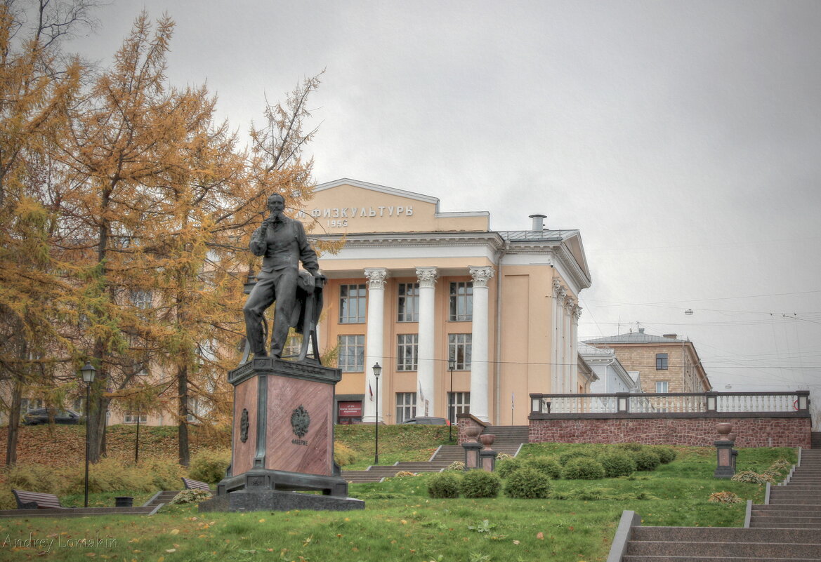 Памятник Михаилу Перхину в Петрозаводске - Andrey Lomakin