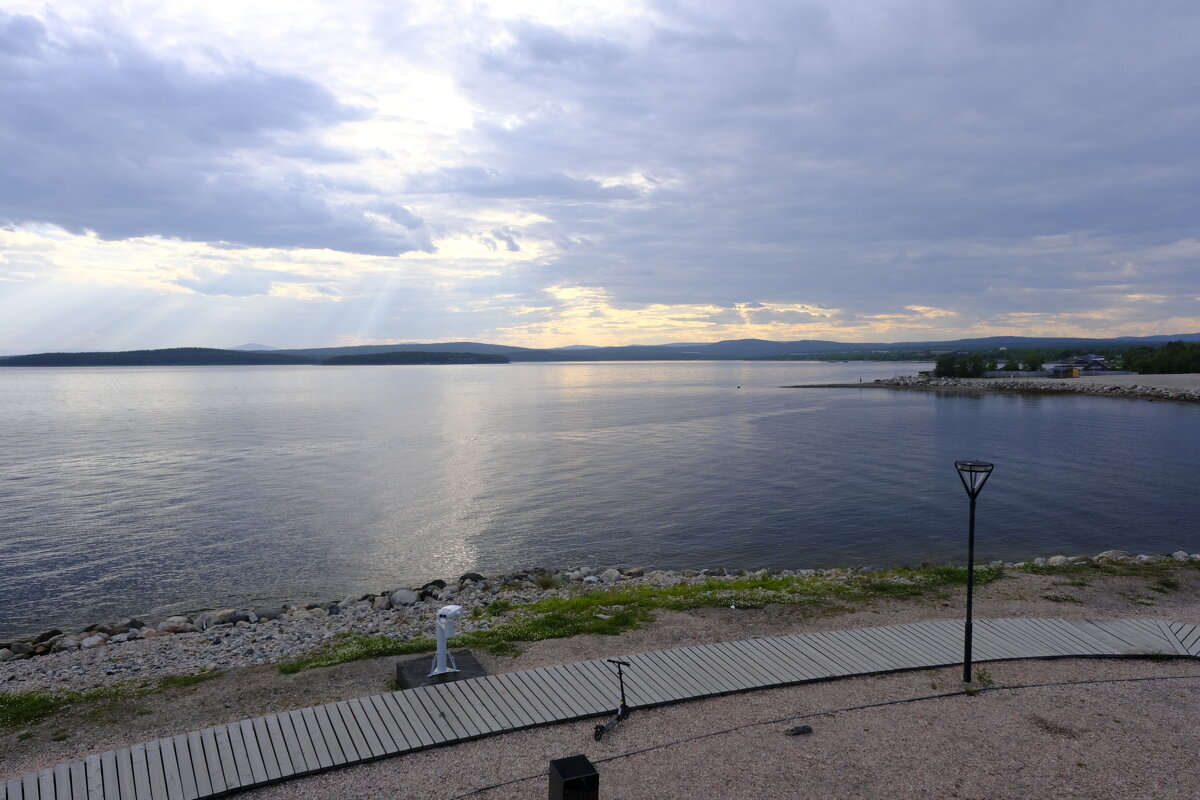 Булое море в Кандалакше в парке - esadesign Егерев