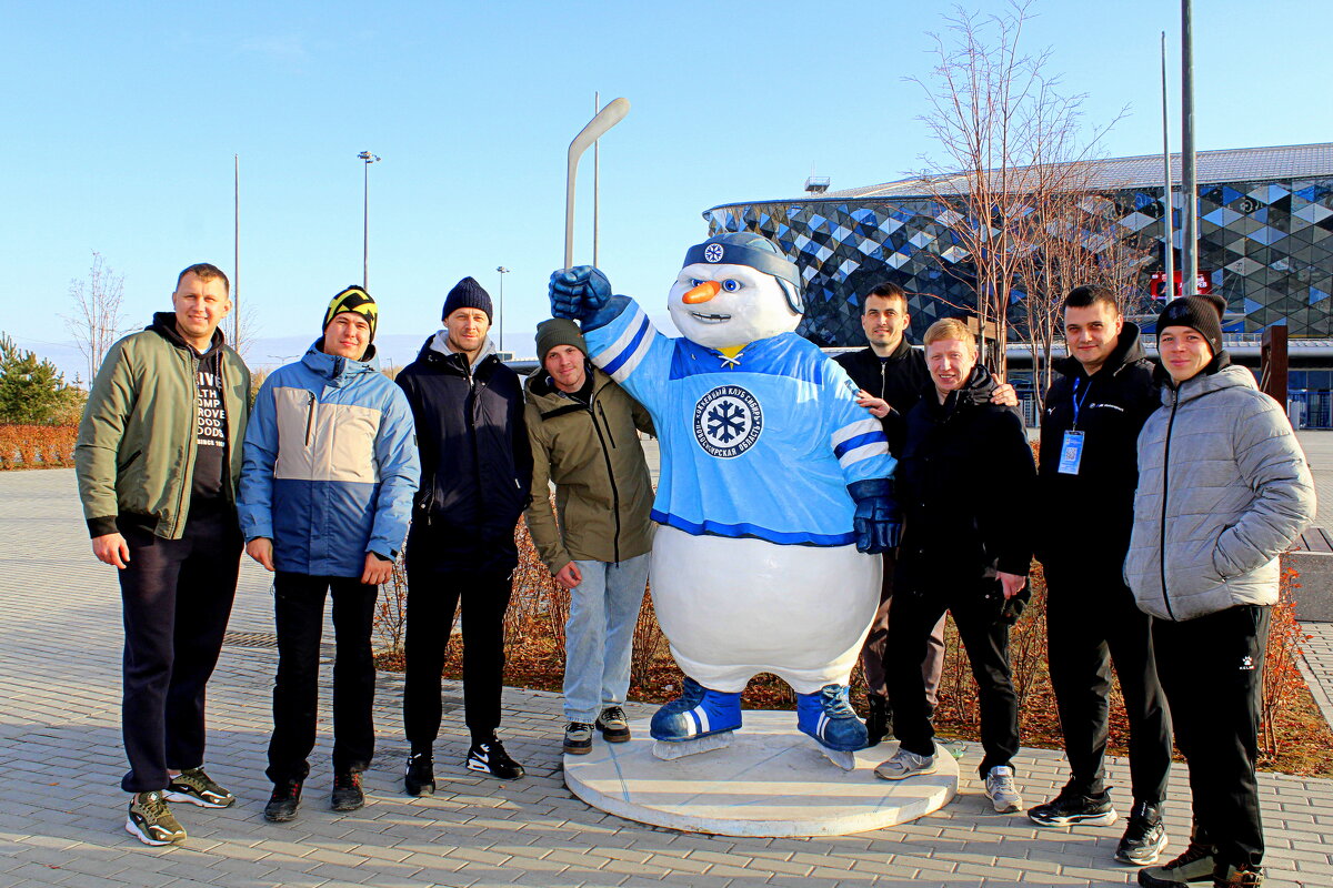 Команда хоккеистов из Перми - Татьяна Лютаева