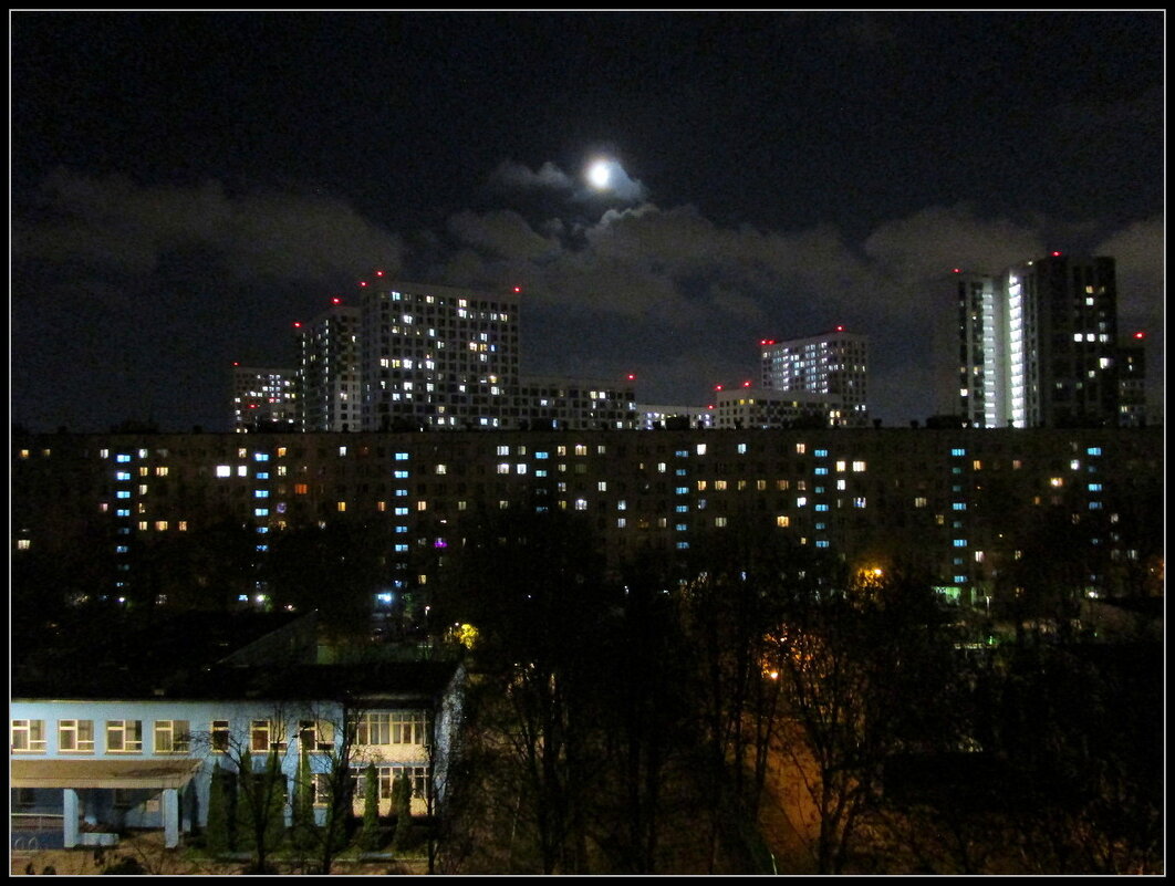 Луна над городом - Ольга Довженко