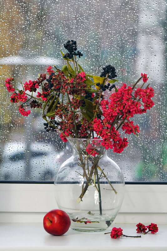 октябрь, за окнами дождь - Юрий Шувалов