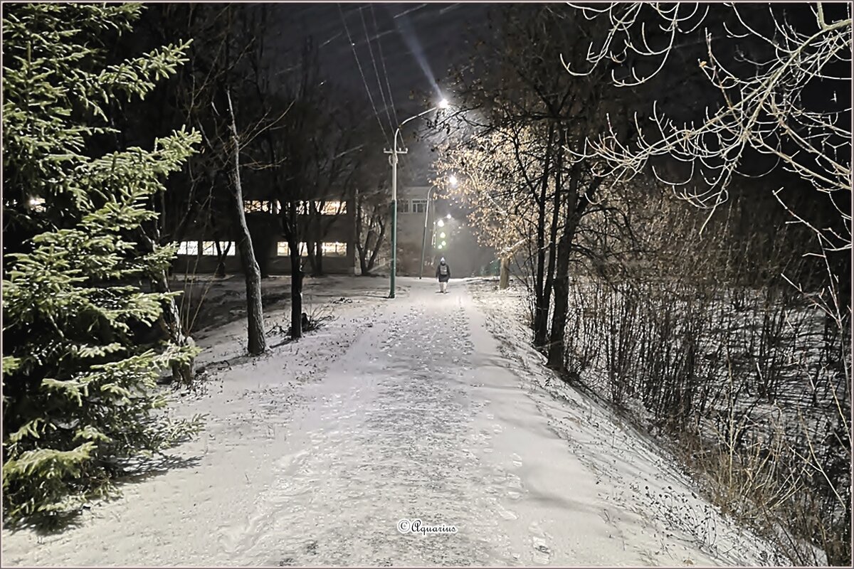 Про ноябрь, утро и первый снег. - Aquarius - Сергей