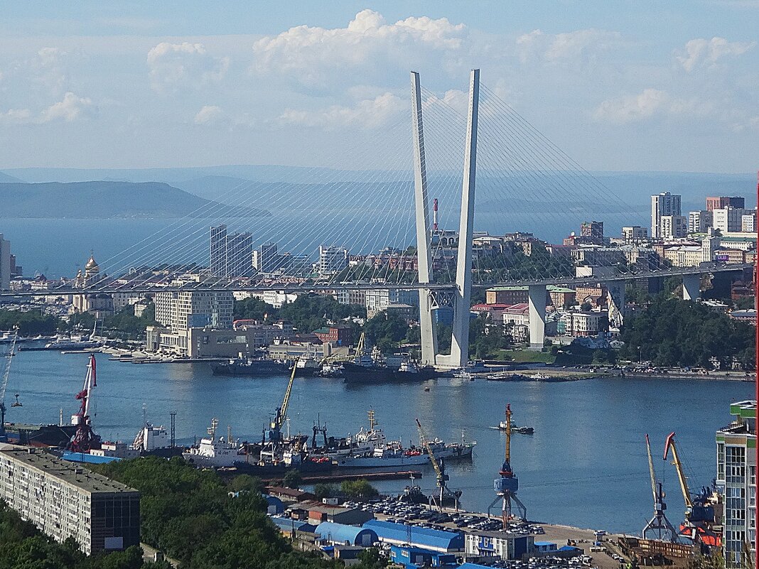 Золотой мост. Владивосток. - Лидия Бусурина