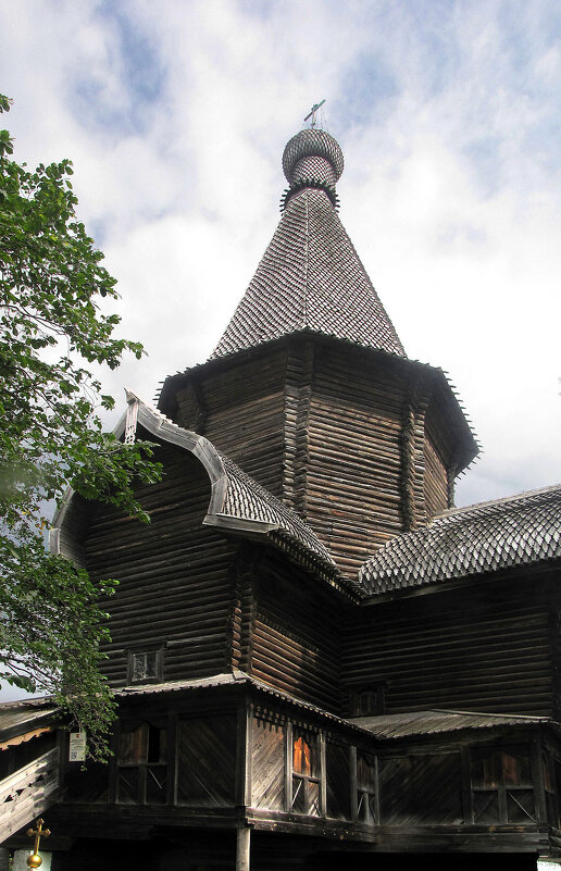 Церковь Успения Пресвятой Богородицы из Александро-Куштского монастыря - Александр Ильчевский 