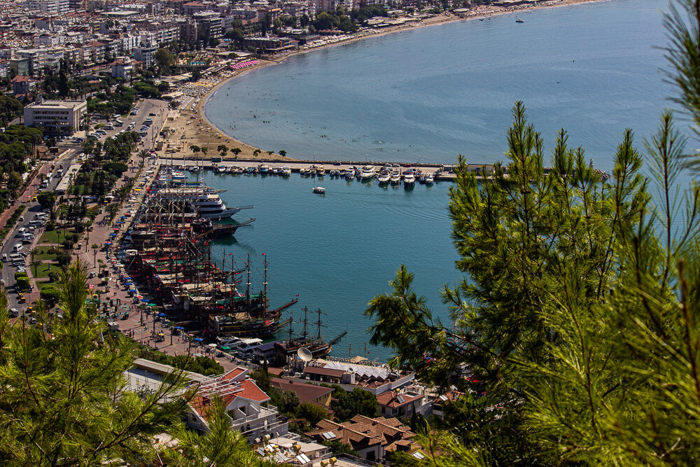 Порт Алании сверху - Светлана SvetNika17