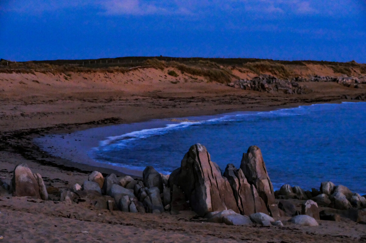 Пляж Ердовен ночью - Георгий А