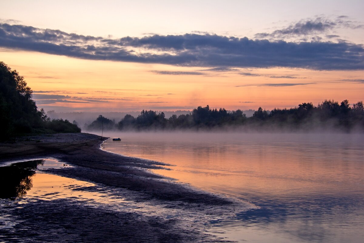 Светает на р.Сож - Сергей Рожков