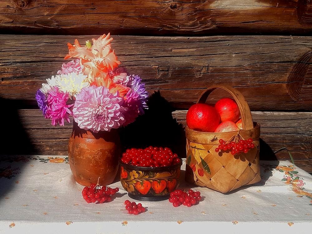 Деревенский натюрморт! - Нина Андронова