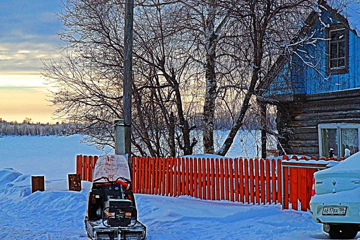Декабрь...Дом у реки! - Владимир 