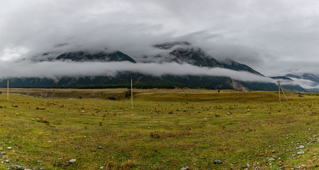 По дороге с облаками. Карачаево-Черкесия. - Дина Евсеева