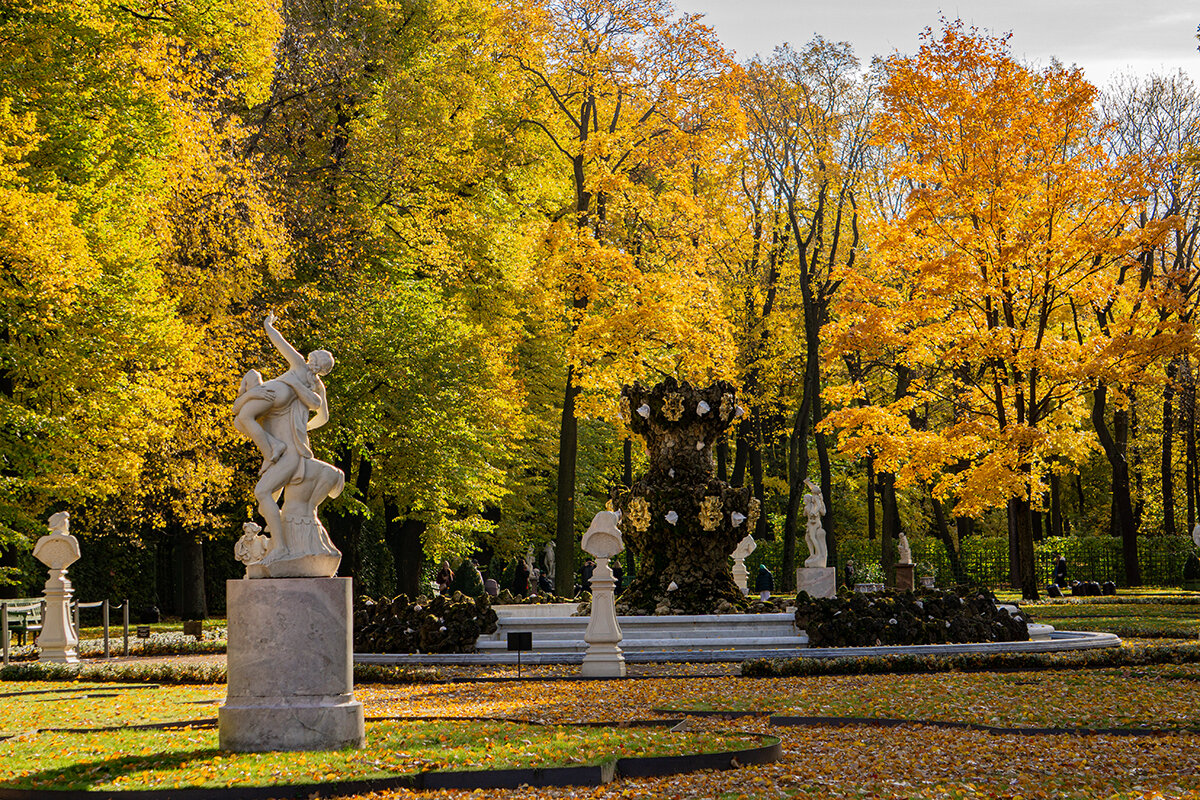 Осенний Летний сад - Ирина Соловьёва