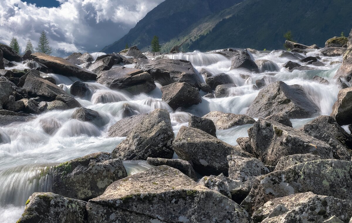 Каскад воды - Марина Фомина.