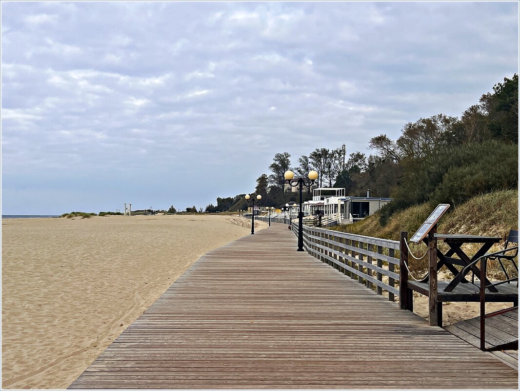 Пустынный пляж. - Валерия Комова