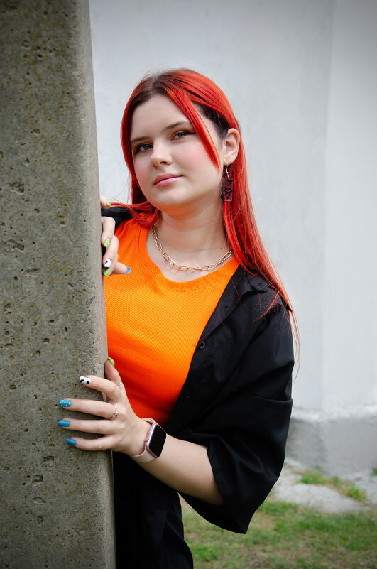 Портрет красивой девушки - Ирина Чабанова 