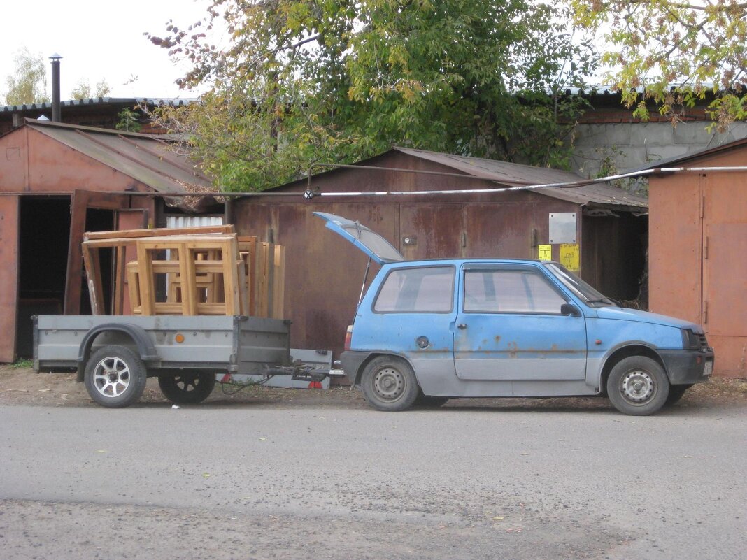 "Ока" глдубая с прицепом - Дмитрий Никитин