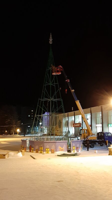 Строительство ёлки - Ольга 