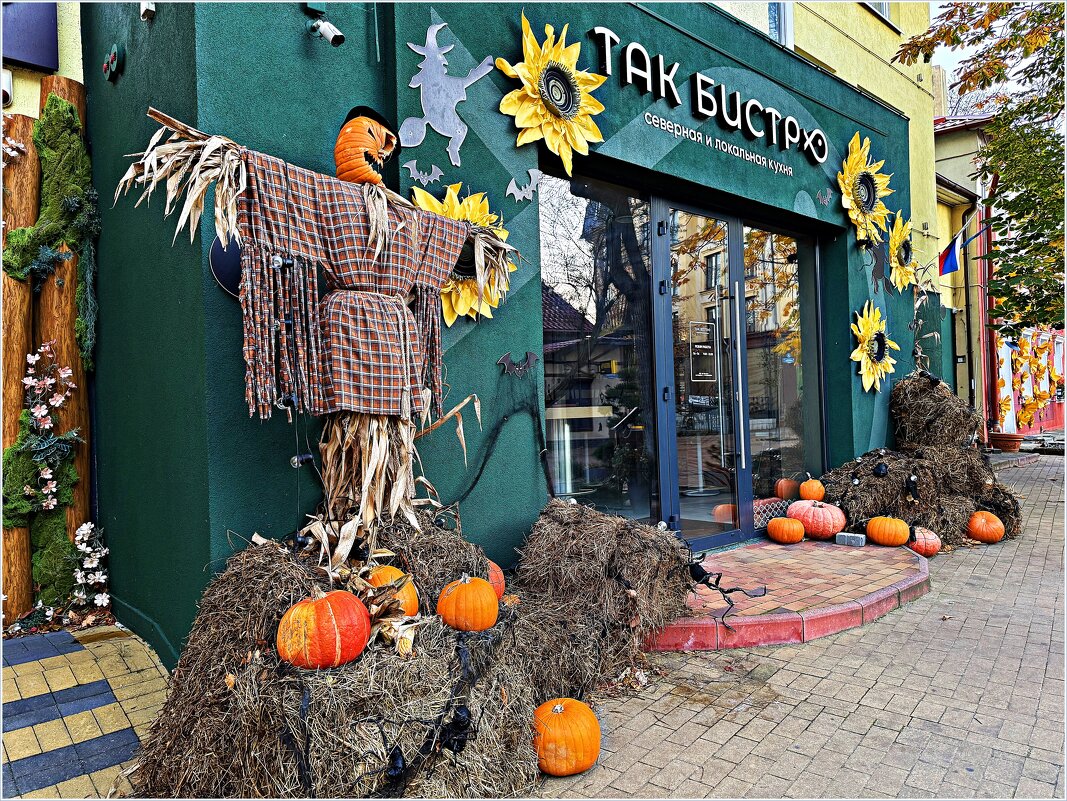 Утро ноябрьского Зеленоградска. - Валерия Комова Утро ноябрьского Зеленоградска. - Валерия Комова