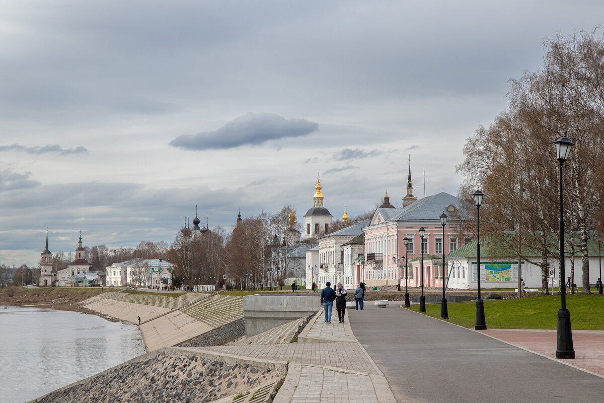 Набережная в Великом Устюге. - Андрей Дурапов Набережная в Великом Устюге. - Андрей Дурапов