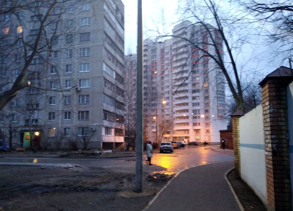 Город просыпается.. - Елена Семигина