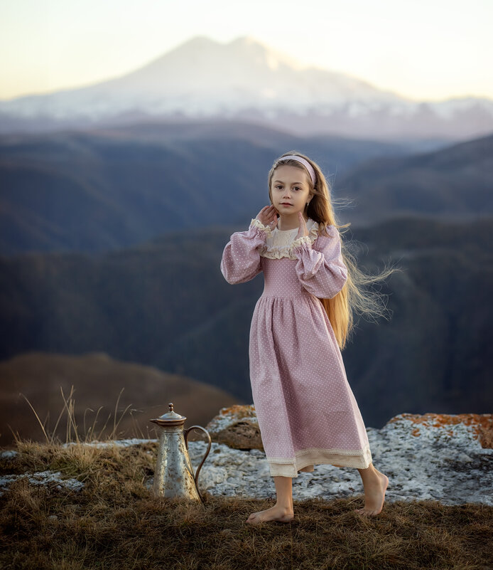 закат на Эльбрусе)),,,, - Алина Ауман