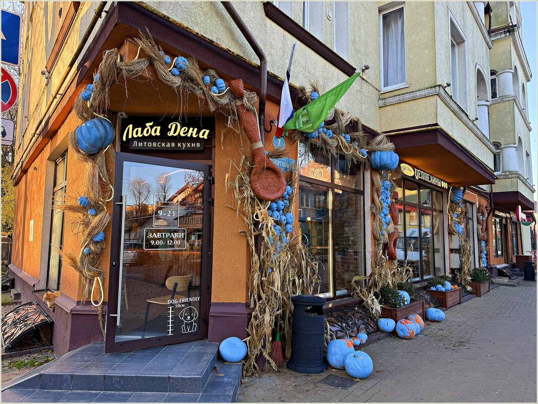 Кафе Литовской кухни Лаба Дена ( Добрый день). - Валерия Комова