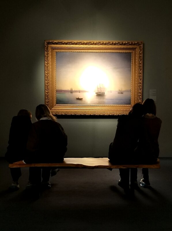 У картины И. Айвазовского - Любимова Ольга 