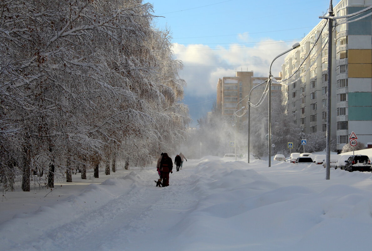 Метель ещё не сдаёт позиции с ночи - Татьяна Лютаева