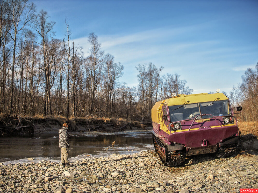 В походе на вездеходе ЧЕТРА - Игорь Сарапулов