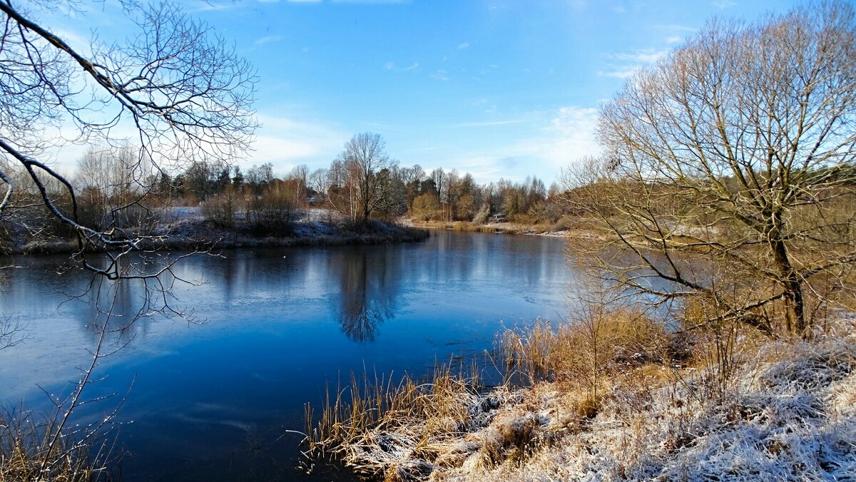 Осенний пейзаж (репортаж из поездок по области). - Милешкин Владимир Алексеевич 
