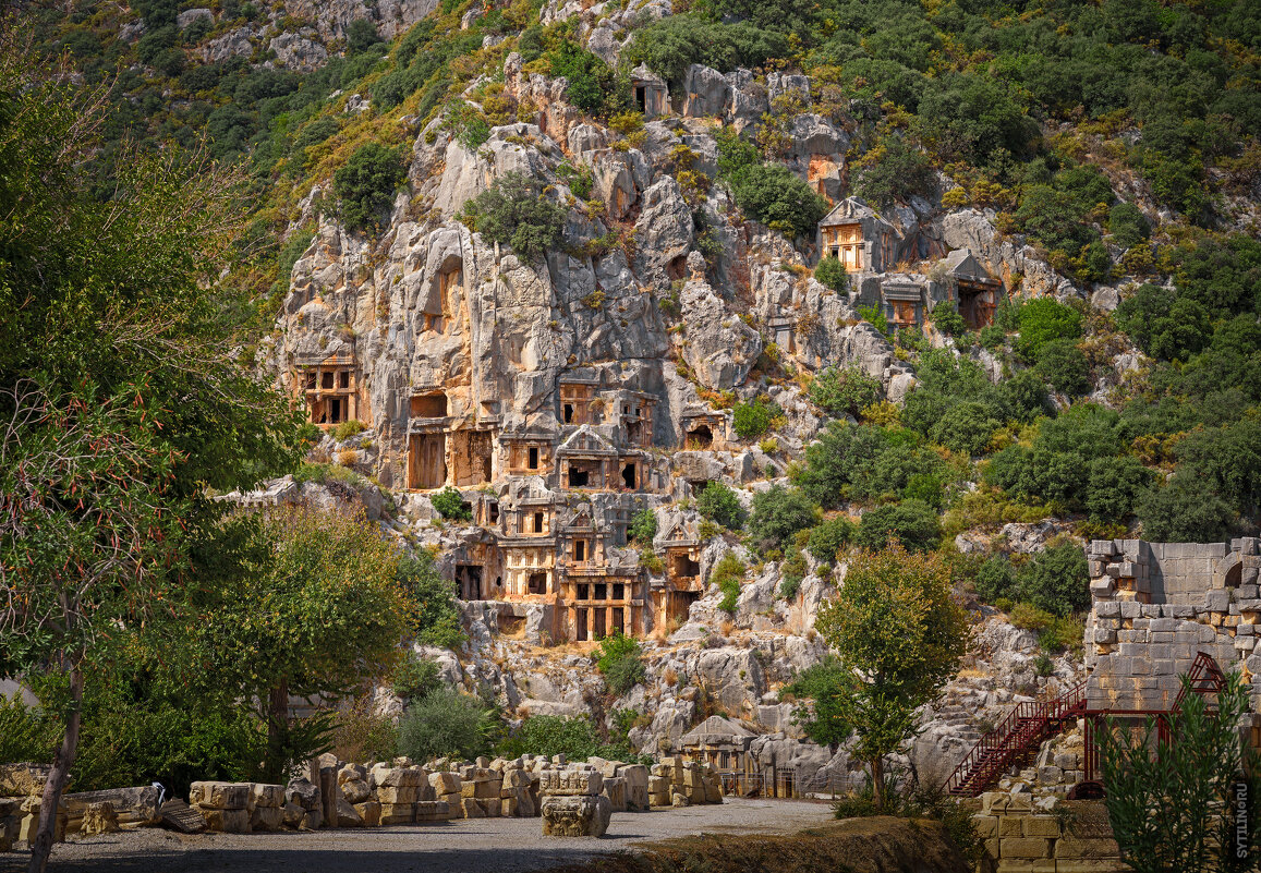 Ликийские гробницы, Демре (Мира). Турция - Павел Сытилин